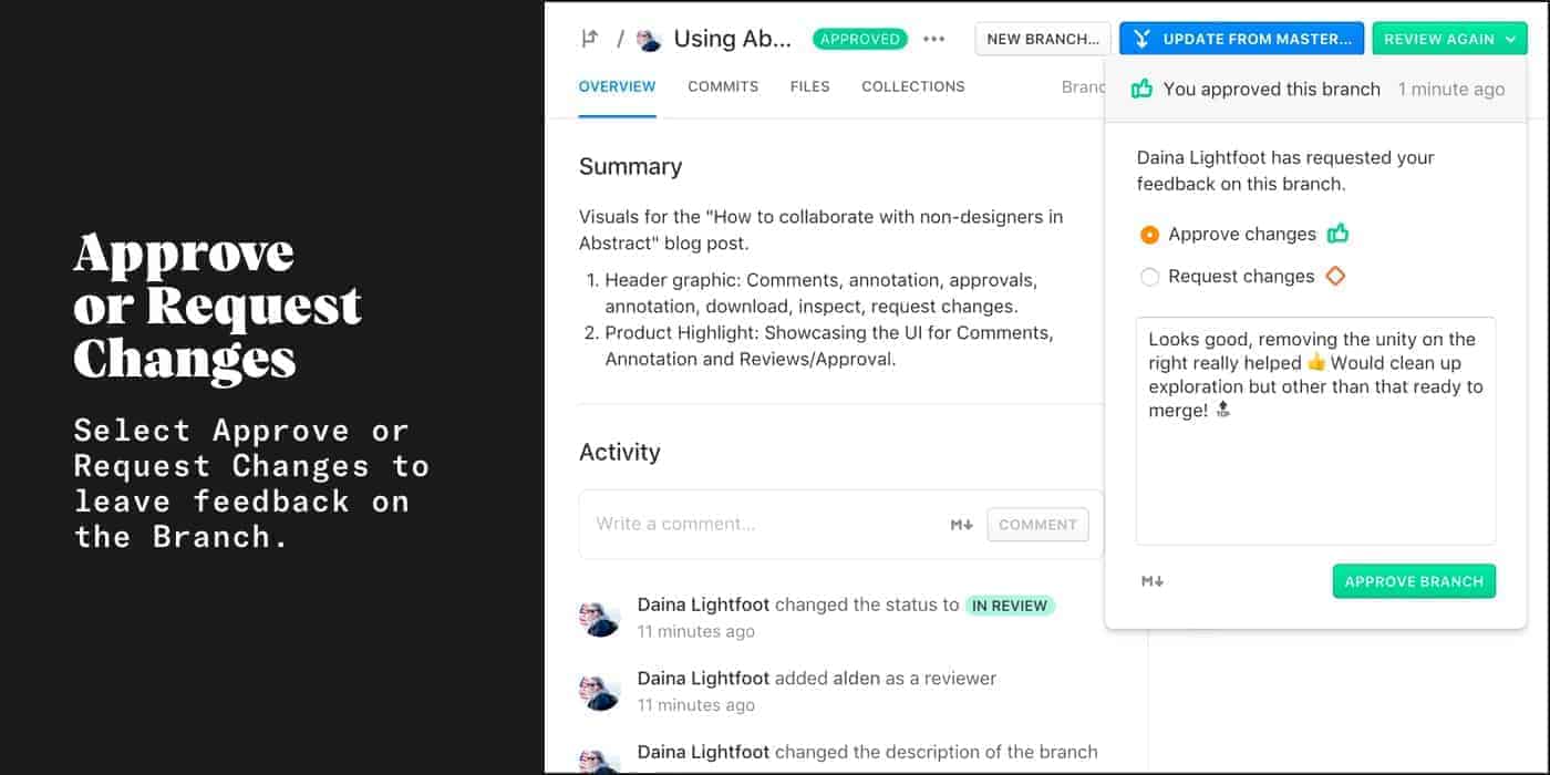 How to collaborate with non-designers in Abstract